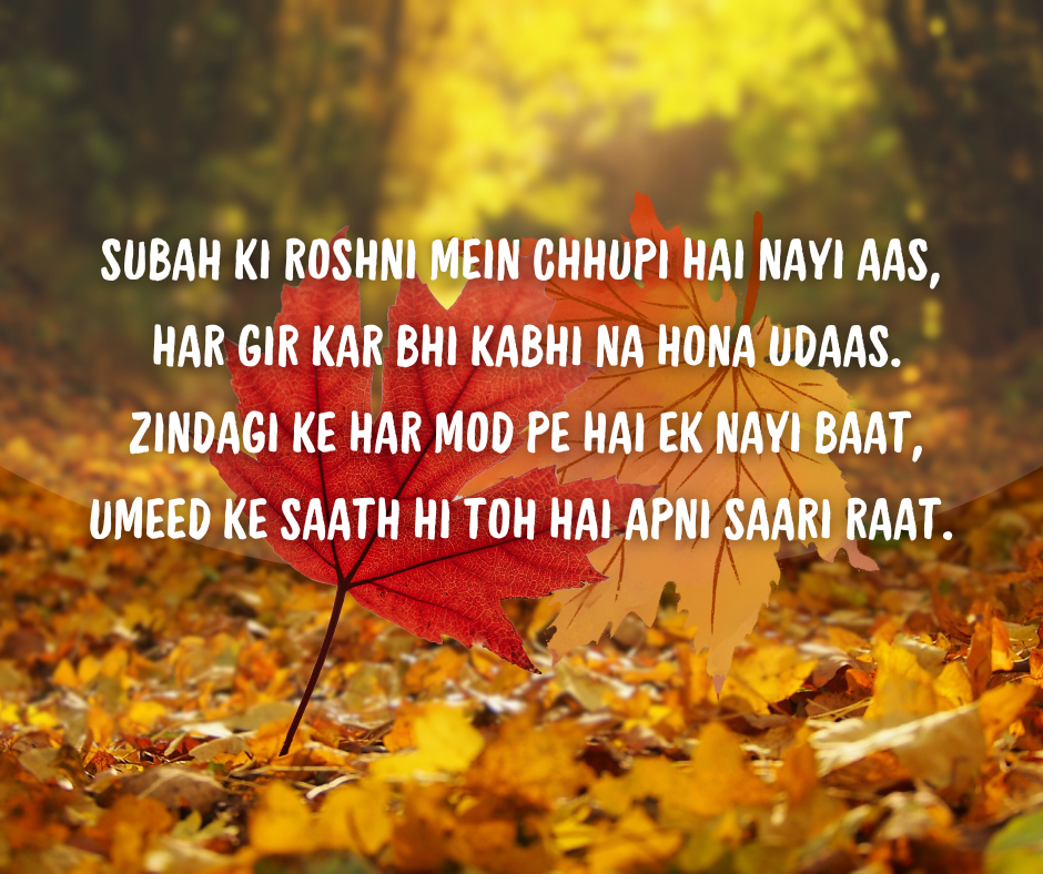 Good Morning Shayari